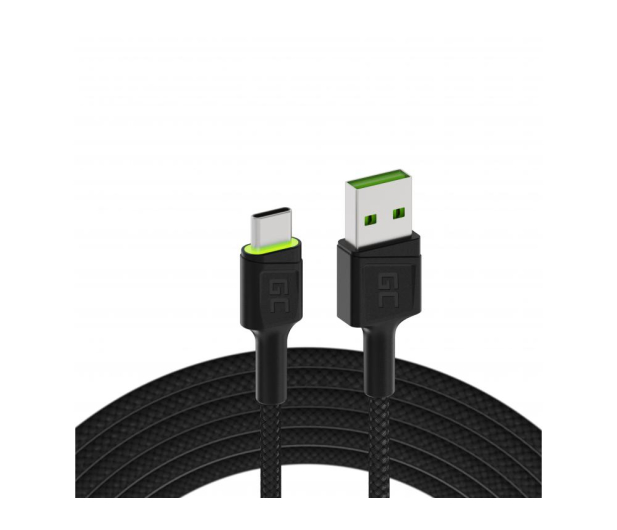 Green Cell Kabel USB 3.0 - USB-C (LED, 2m) - 546124 - zdjęcie